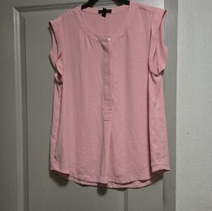 J. Crew Soft Pink Sleeveless Blouse